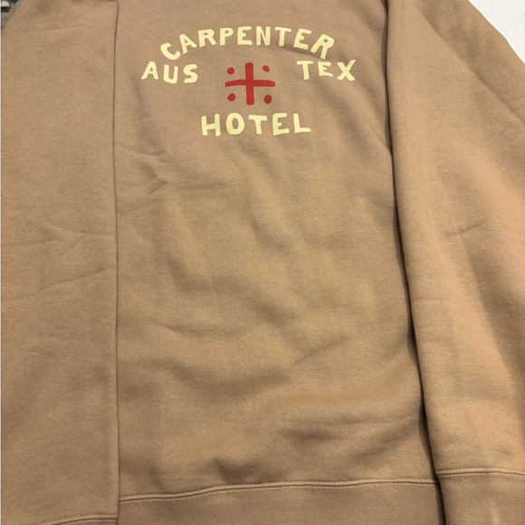 Carpenter Hotel Tan Sweatshirt - Picture 3 of 4